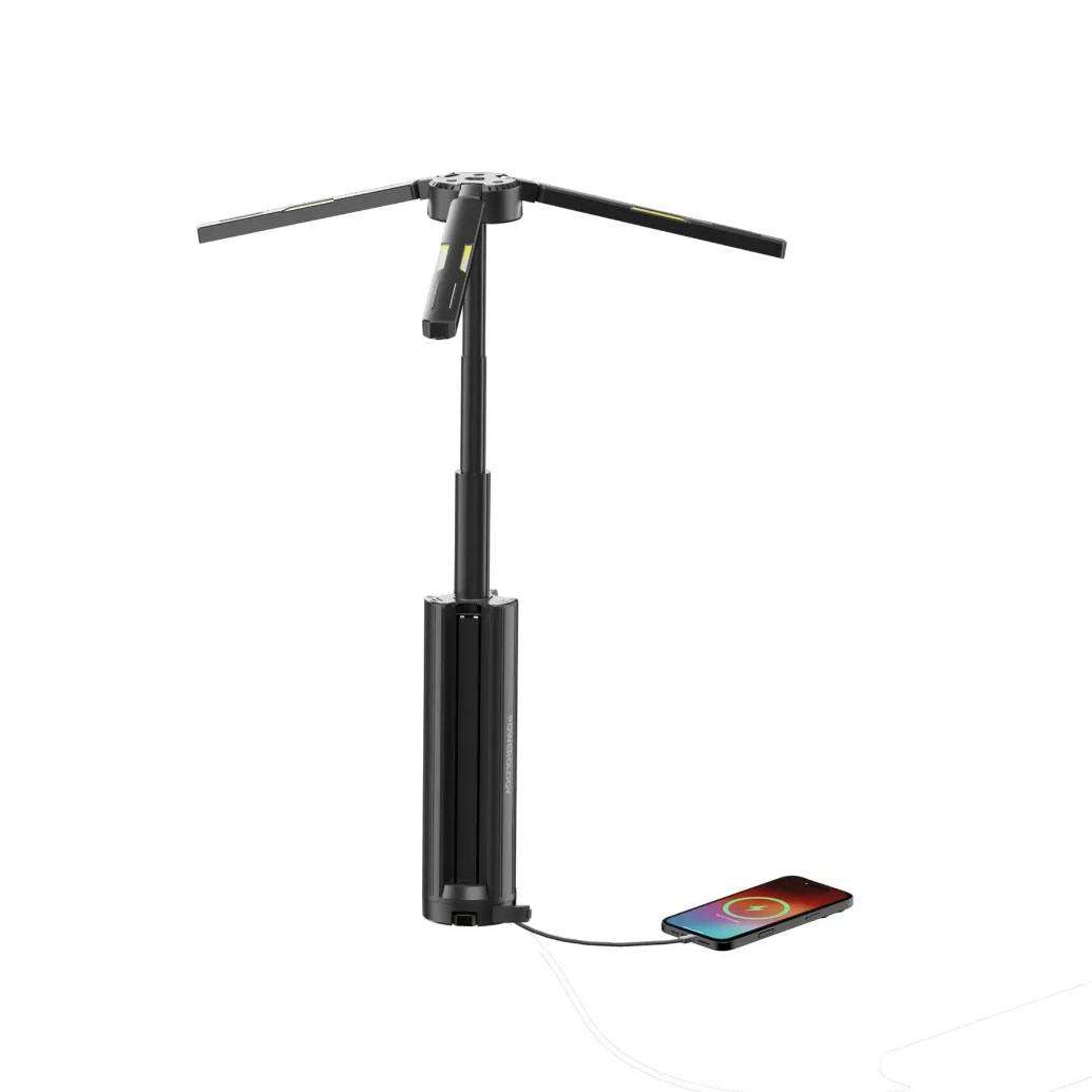 Powerology Luntra Outdoor Light 1.6M In Length With Tripod PD 22.5W With 15600mAh Battery - Linkphones Center